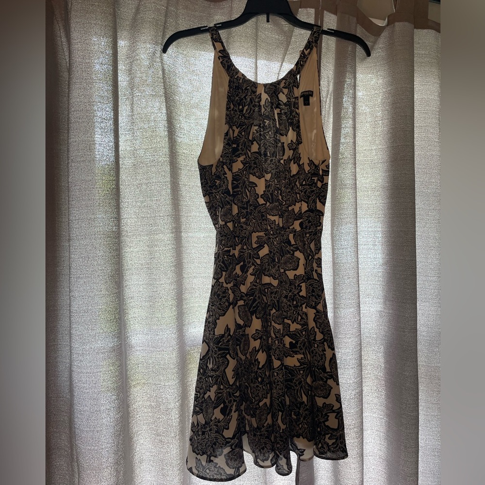 Black and white dress
